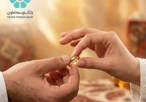 بهره مندی ۲۴۵۵ زوج از تسهیلات قرض الحسنه ازدواج بانک توسعه تعاون