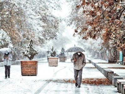 هواشناسی گیلان هشدار نارنجی بارش باران و برف صادر کرد