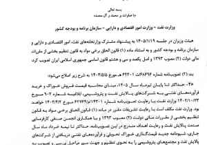 نرخ خوراک پتروشیمی‌ها تا پایان تیر ماه اعلام شد