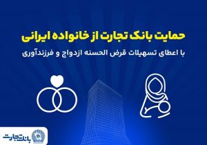 تداوم حمایت‌های بانک تجارت از خانواده‌های ایرانی در فروردین ۱۴۰۵