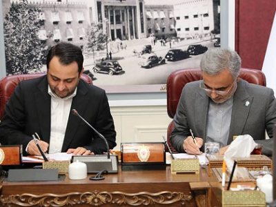 امضای تفاهم نامه همکاری بانک ملی ایران و دانشگاه پیام نور