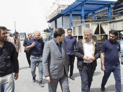 بازدید مسئولان شهرستان شهریار از گروه پژوهش صنعت مدرن