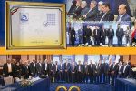 پتروشیمی نوری از تمبر «دلفین گوژپشت خلیج‌ فارس» رونمایی کرد