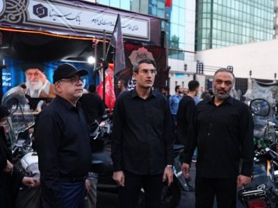 حضور مدیر عامل در موکب بانک سینا