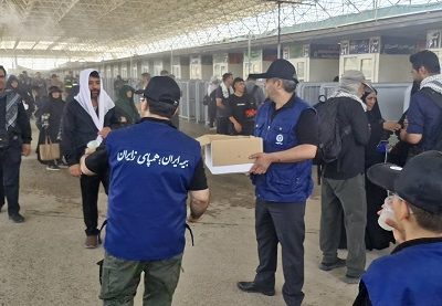 استقرار تیمهای بیمه ایران در مرز مهران
