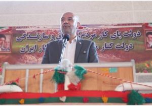 وزیر کار پیام رئیس جمهور را به مردم سیسخت ابلاغ کرد