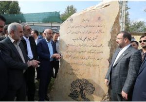افتتاح تصفیه خانه سبز شیراز توسط وزیر کار