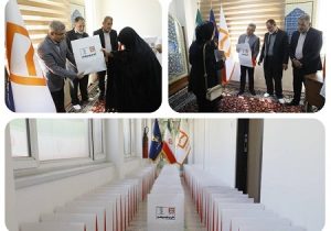 نوشت افزارهای اهدایی بانک مسکن به دانش آموزان رسید