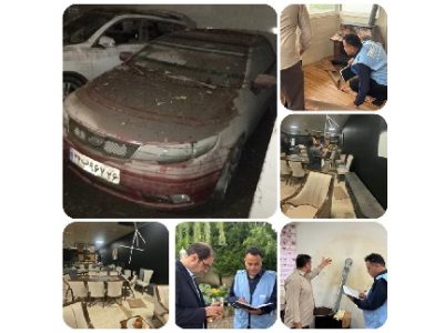 حضور میدانی کارشناسان بیمه دی در مناطق سیلزده مازندران
