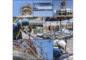 برج مراقبت فرودگاه تبریز پنج ماهه بازسازی شد