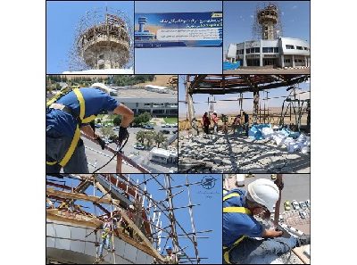 برج مراقبت فرودگاه تبریز پنج ماهه بازسازی شد