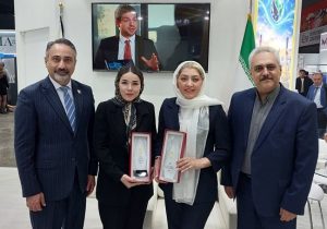 تجلیل از پاویون اتاق تهران در نمایشگاه نفت و گاز قزاقستان با اعطای دو جایزه
