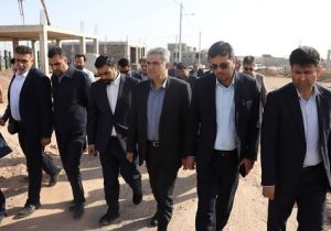 تأمین همزمان زیرساختها و خدمات شهرک شهید انتظاریان اردکان