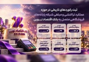 ثبت رکوردهای تاریخی در پرداخت نوین