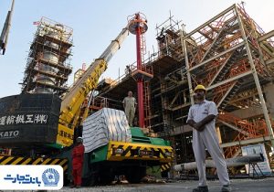 بازدید مدیر عامل بانک تجارت از بازسازی تأسیسات فازهای ۴ و ۵ پارس جنوبی