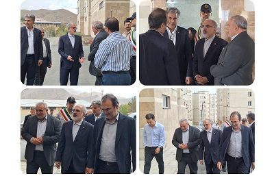 بازدید مدیر عامل بانک مسکن از روند پیشرفت پروژه ۶۰۰ واحدی غدیر در کوی کوثر اراک