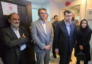 بازدید مدیر کل حوزه وزارتی وزارت صمت از راهکارهای صنعتی و فناورانه رایتل