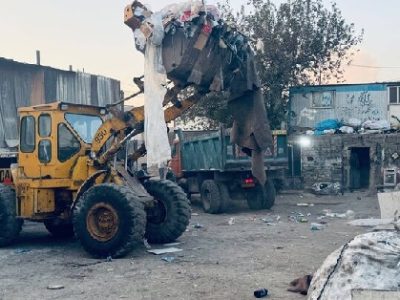 جمعآوری بیش از ۲ تن پسماند خشک از دو گاراژ غیرمجاز در منطقه ۱۹ تهران